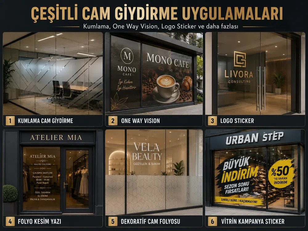 CAM GİYDİRME