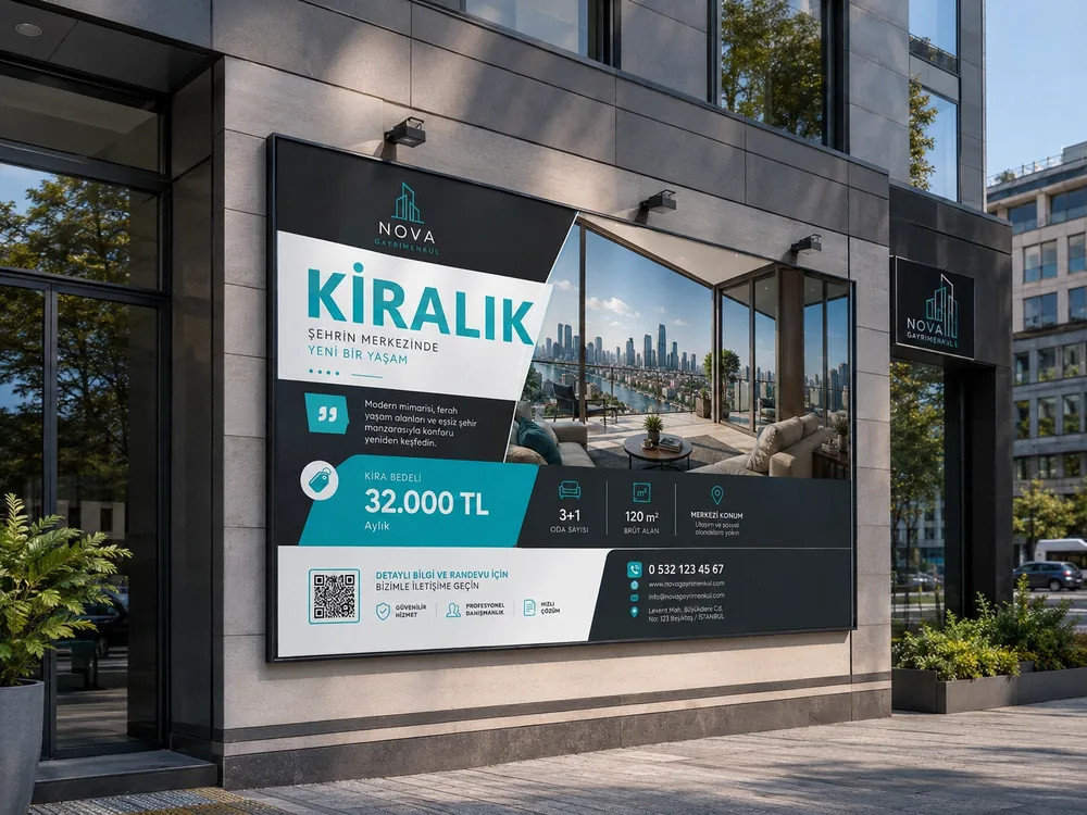 KİRALIK AFİŞ
