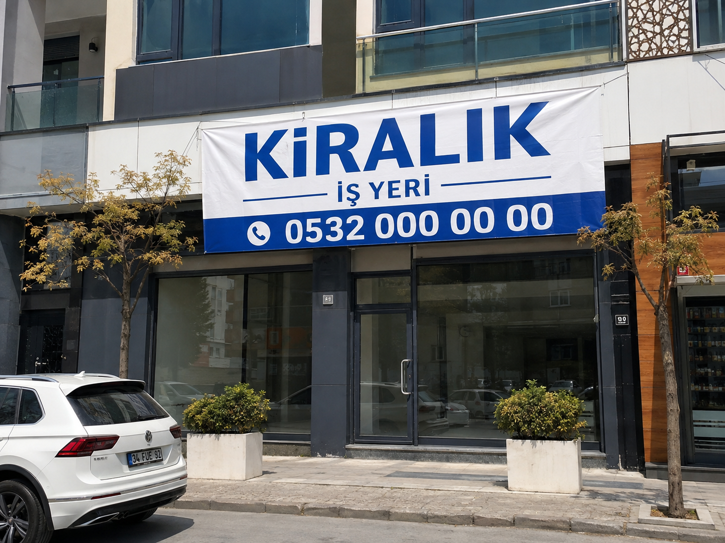 KİRALIK İŞ YERİ AFİŞİ
