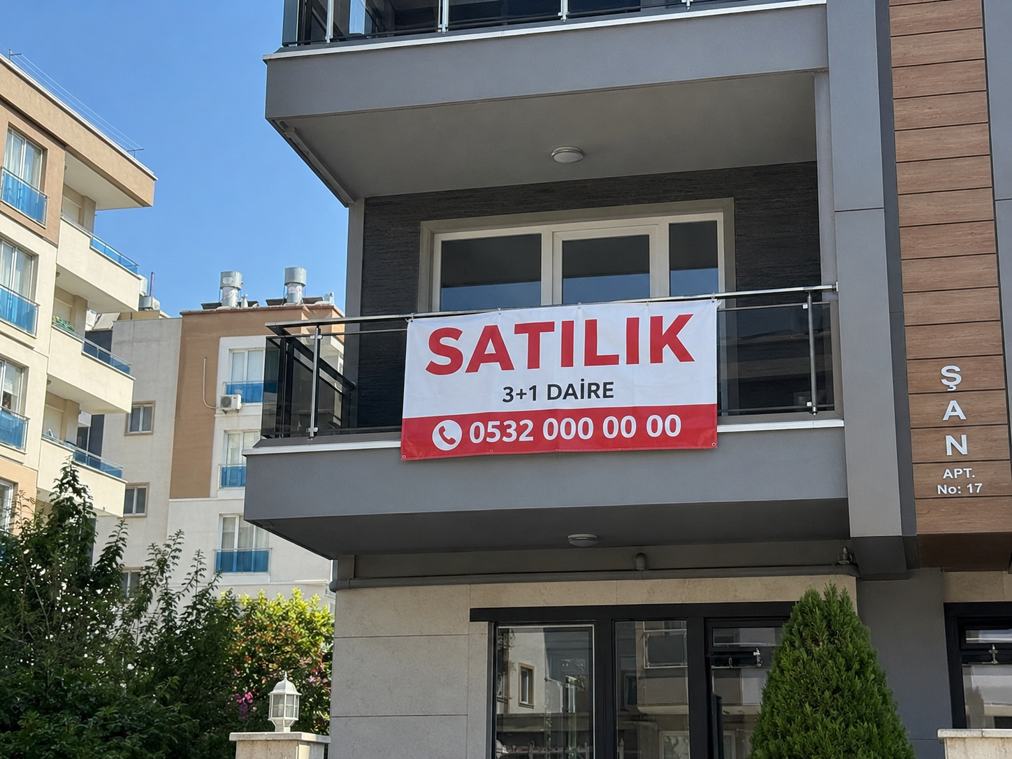 SATILIK DAİRE AFİŞİ