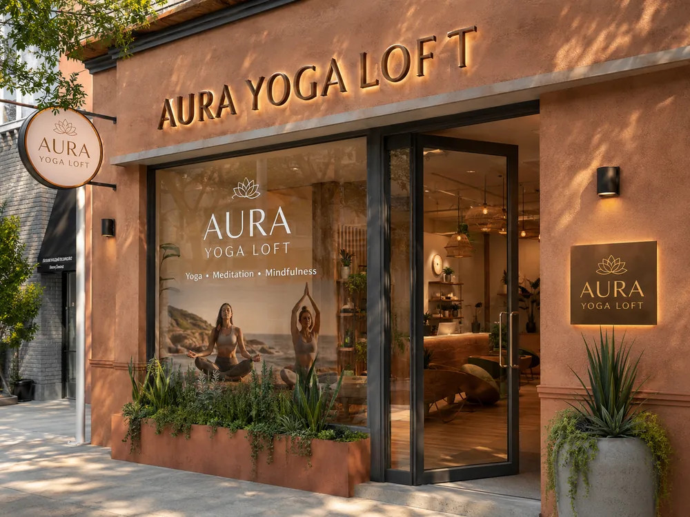 YOGA STÜDYO TABELASI
